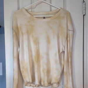 Pacsun long sleeve dyed top